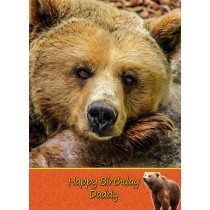 Personalised Bear Card