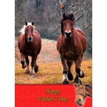 Horse Father's Day Card