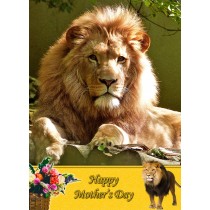Lion Mother's Day Card