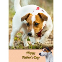 Jack Russell Father's Day Card