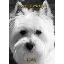 Personalised West Highland Terrier Card