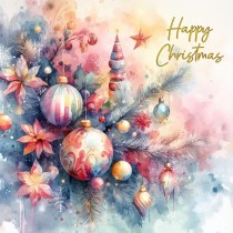 Scenery Art Christmas Greeting Card (Design 6)