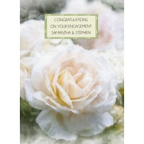 Personalised Engagement Greeting Card