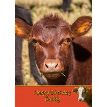 Personalised Cow Card