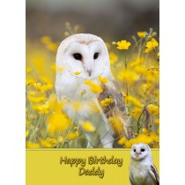 Personalised Owl Card