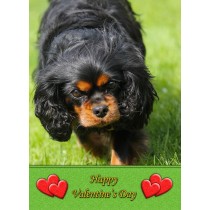 Cavalier King Charles Spaniel Valentine's Day Card