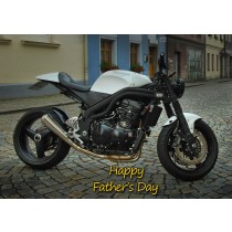 Motorbike Fathers Day Card