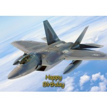 Aircraft Birthday Card