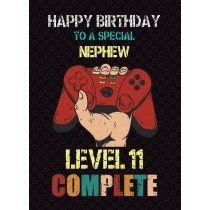 Nephew 12th Birthday Card (Gamer, Design 3)