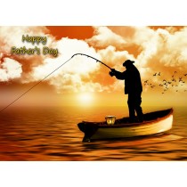 Fishing Fathers Day Card