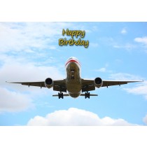 Aircraft Birthday Card