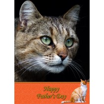 Cat Father's Day Card