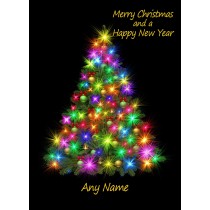 Personalised Christmas New Year Card