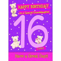 16 Today Birthday Card (Granddaughter)
