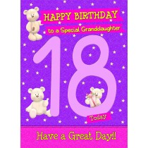 18 Today Birthday Card (Granddaughter)