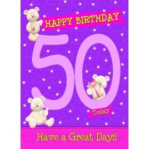 50 Today Birthday Card