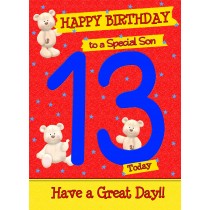 13 Today Birthday Card (Son)