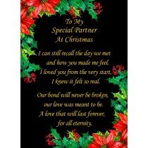 Christmas Card For Partner