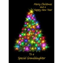 Christmas New Year Card For Granddaughter