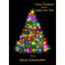 Christmas New Year Card For Grandmother