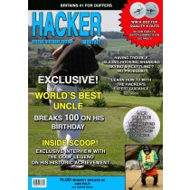 Golf 'Hacker' Uncle Funny Birthday Card Magazine Spoof
