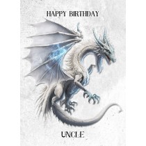 Dragon Birthday Card for Uncle
