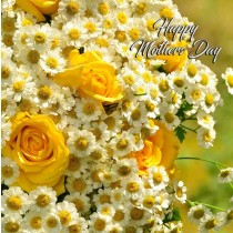 Mother's Day Flowers Greeting Card