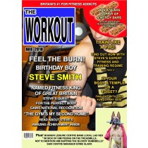 Personalised Male Fitness Gym Magazine Spoof Birthday Card