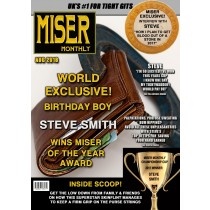 Personalised Miser Magazine Spoof Birthday Card