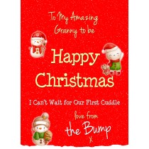 From The Bump Pregnancy Christmas Card (Granny)