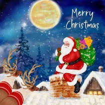 Christmas Card (Santa, Merry Christmas)