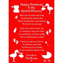 from The Bump Baby Christmas Poem Verse 'Special Mummy'