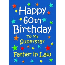 Father in Law 60th Birthday Card (Blue)