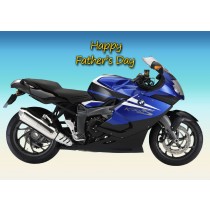 Motorbike Fathers Day Card