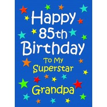 Grandpa 85th Birthday Card (Blue)
