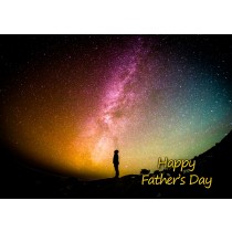 Space Fathers Day Card