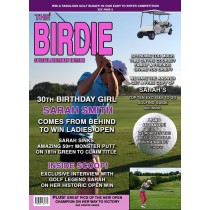 Personalised Ladies Golf Magazine Spoof Birthday Card