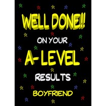 Congratulations A Levels Passing Exams Card For Boyfriend (Design 2)