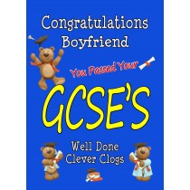 Congratulations GCSE Passing Exams Card For Boyfriend (Design 3)