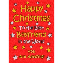 Boyfriend Christmas Card (Red)