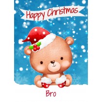 Christmas Card For Bro (Happy Christmas, Bear)