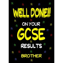 Congratulations GCSE Passing Exams Card For Brother (Design 2)