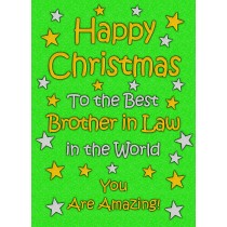Brother in Law Christmas Card (Green)