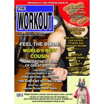 Gym Fitness Cousin Birthday Card Magazine Spoof