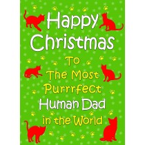 From The Cat Christmas Card (Human Dad, Green)
