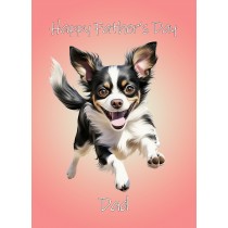 Dachshund Dog Fathers Day Card For Dad