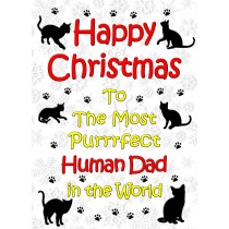 From The Cat Christmas Card (Human Dad, White)