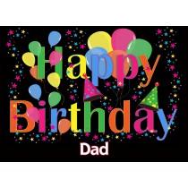 Happy Birthday 'Dad' Greeting Card