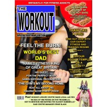 Gym Fitness Dad Birthday Card Magazine Spoof