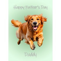Great Dane Dog Fathers Day Card For Daddy